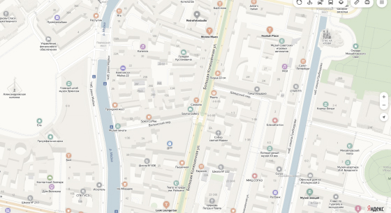 г. Санкт-Петербург, ул. Большая Конюшенная, 19/8